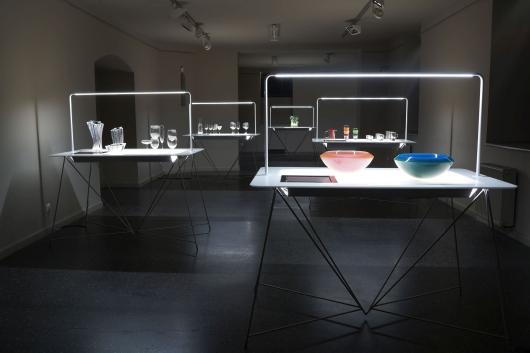  šiuolaikinio čekų stiklo ir porceliano dizaino parodą „Dizaino briliantai”