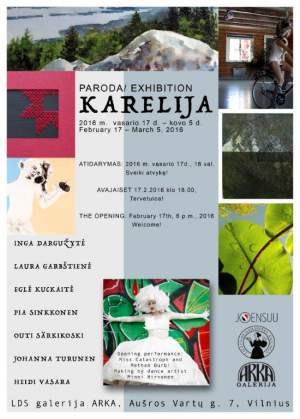  Lietuvos ir Suomijos menininkių paroda „Karelija“ 