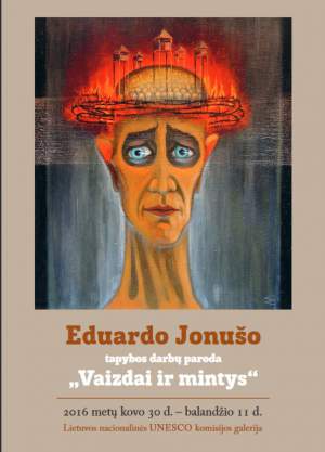 Eduardo Jonušo tapybos paroda „Vaizdai ir mintys“